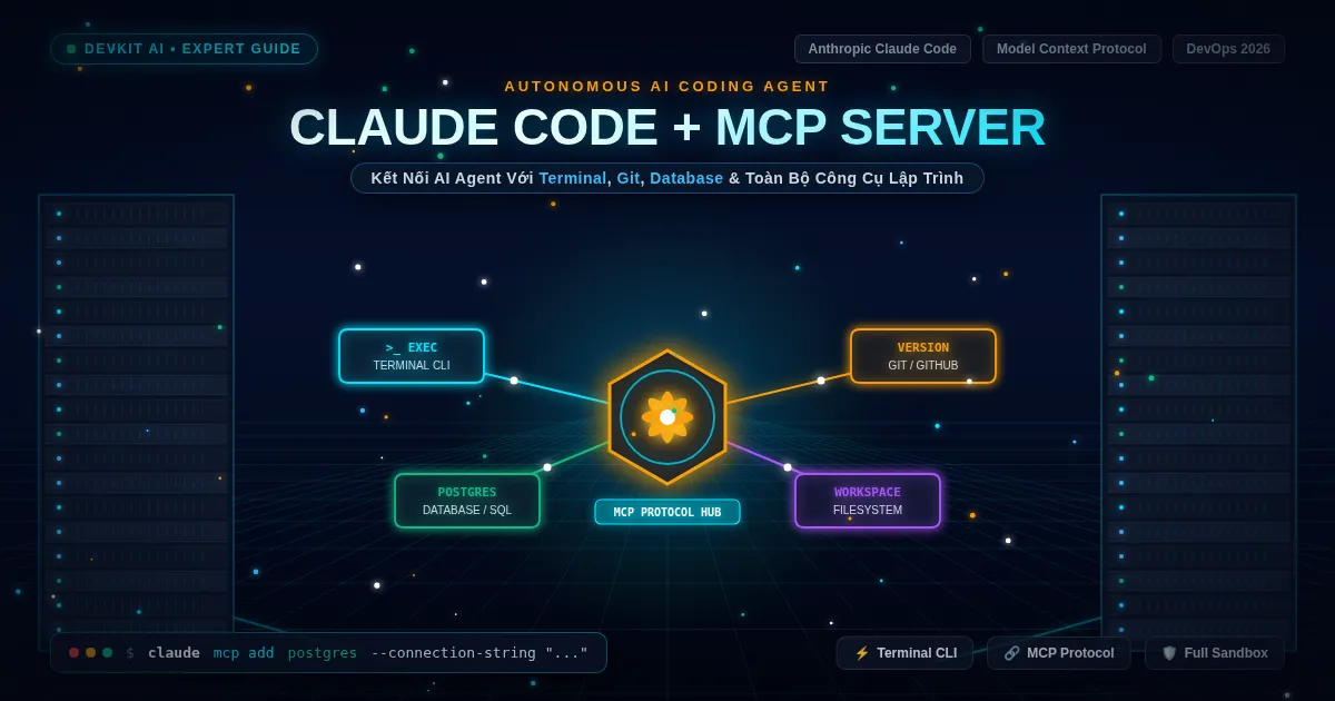 Claude Code + MCP Server: Biến AI Thành Lập Trình Viên Tự Động Hóa Từ A-Z