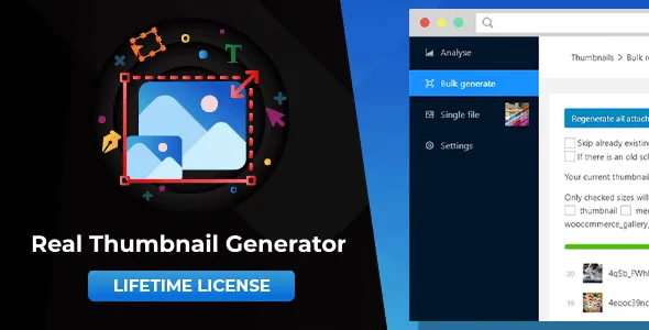 Real Thumbnail Generator – Plugin tái tạo thumbnail WordPress nhanh và tối ưu nhất