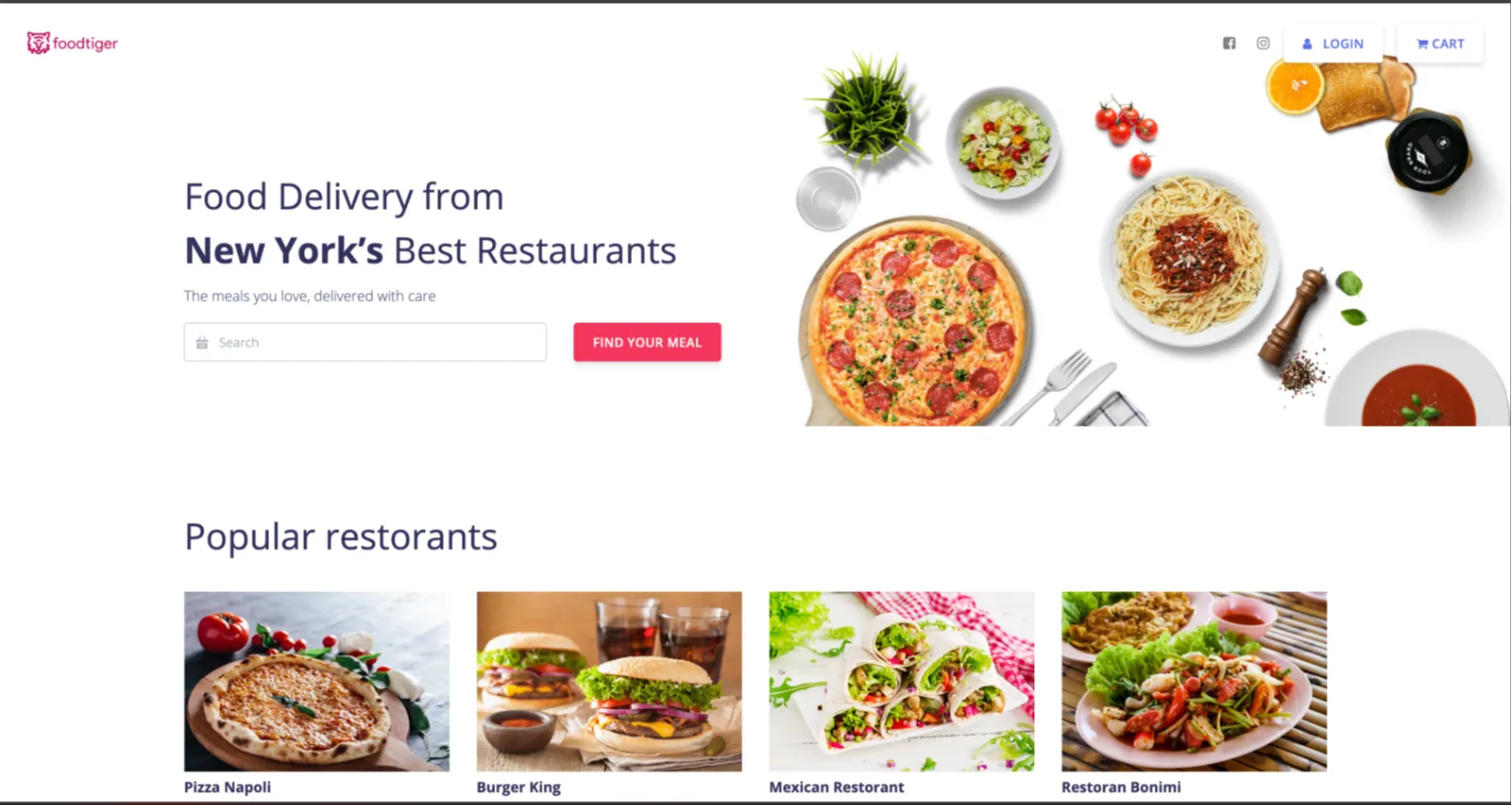 FoodTiger – Hệ thống đặt đồ ăn online mạnh mẽ cho nhà hàng - chuỗi F&B