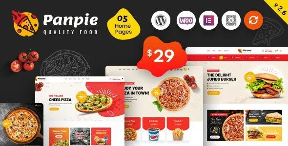 Panpie – Theme WordPress nhà hàng