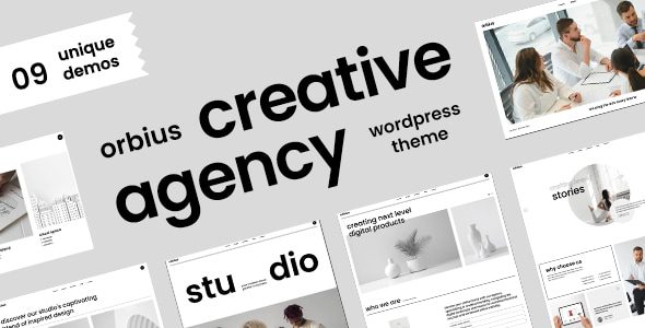 Orbius – Theme WordPress Đa Năng Dành Cho Agency Sáng Tạo và Danh Mục Đầu Tư
