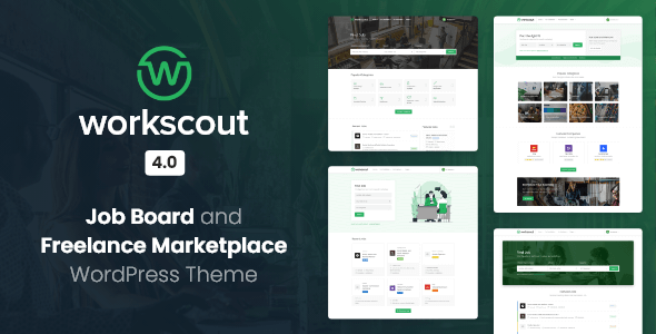 WorkScout - Theme WordPress cho trang web việc làm và thị trường việc làm tự do