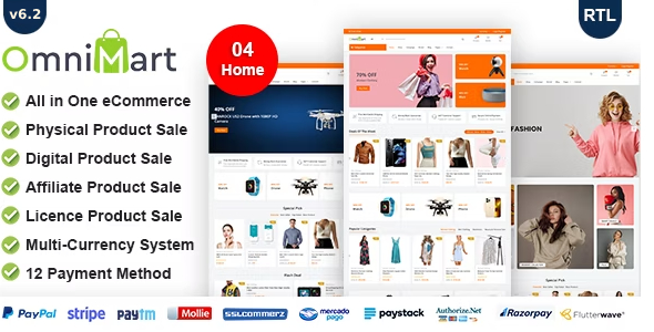 OmniMart - Nền tảng mua sắm thương mại điện bằng Laravel
