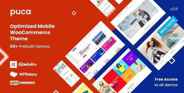 Puca – Theme Wordpress WooCommerce Tối Ưu Cho Mobile, Nhanh – Nhẹ – Chuẩn SEO