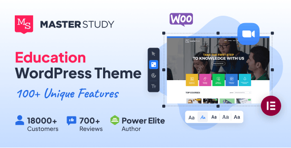 Masterstudy 4.8.110 – Education WordPress Theme