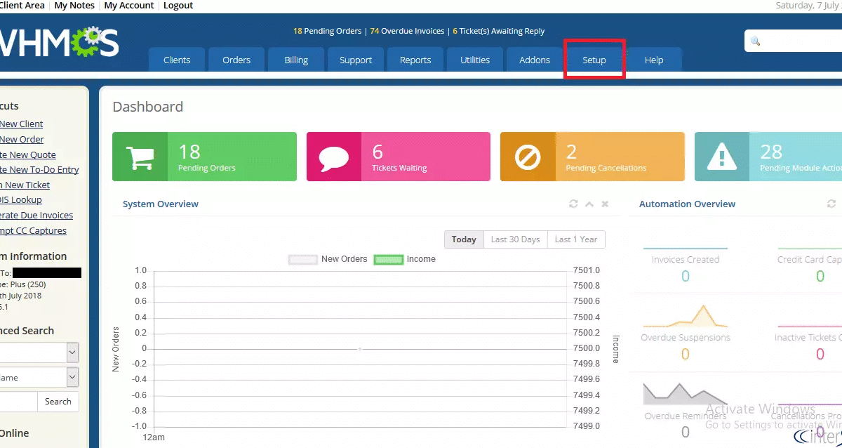 PHẦN MỀM WHMCS – Giải pháp tự động hóa dịch vụ hosting, vps toàn diện