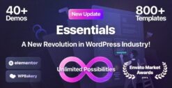 Essentials 3.2.20 – Trình Xây Dựng Trang Web Đa Năng Cho WordPress