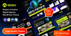 Renev 1.0.1 – Creative Digital Agency WordPress Theme